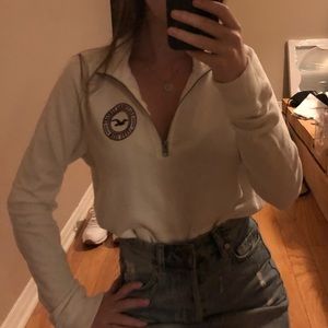 Hollister - half-zip sweater